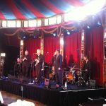 The Syncopators at the Spiegeltent